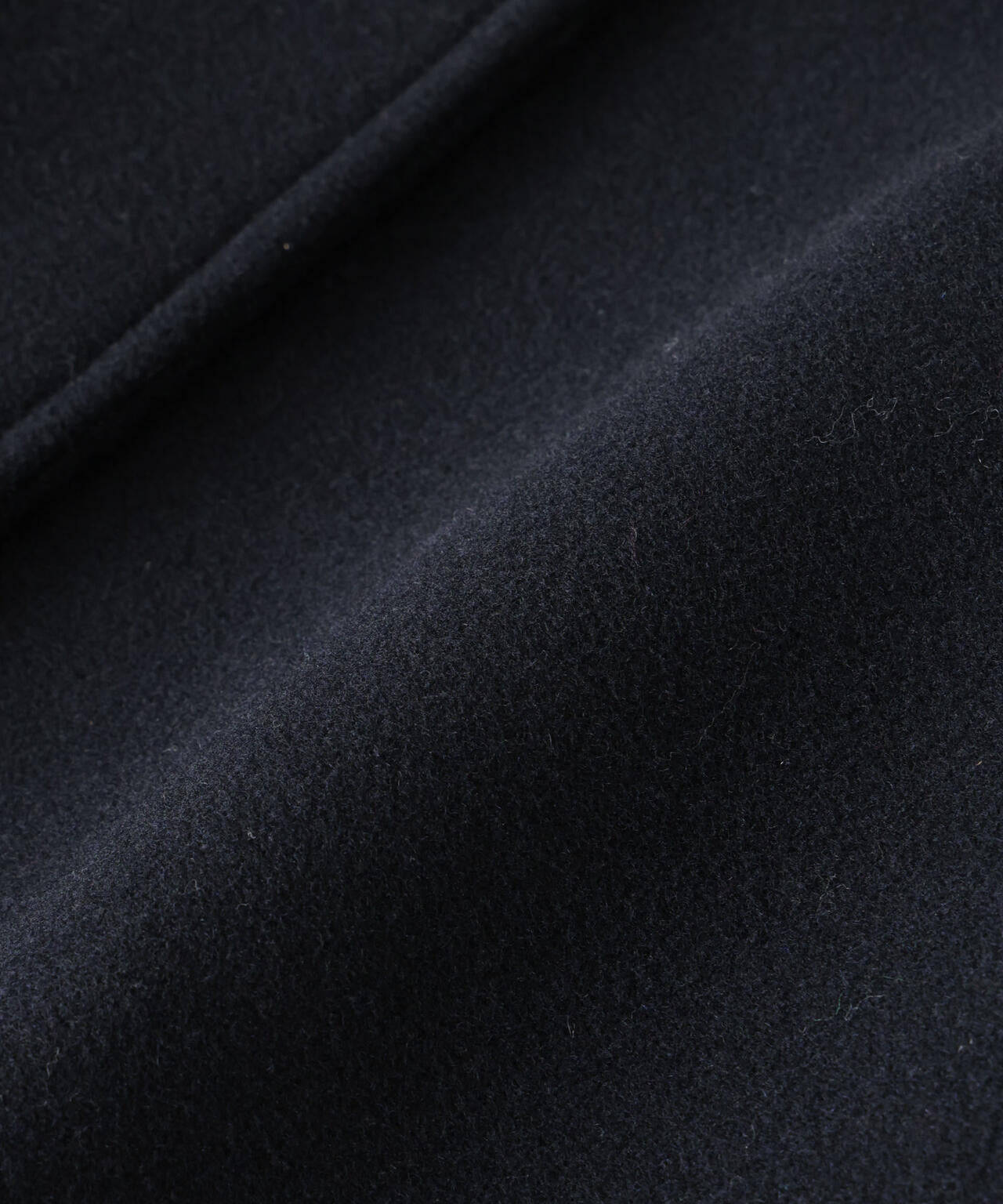 ウールカシミヤメルトンダブルコート