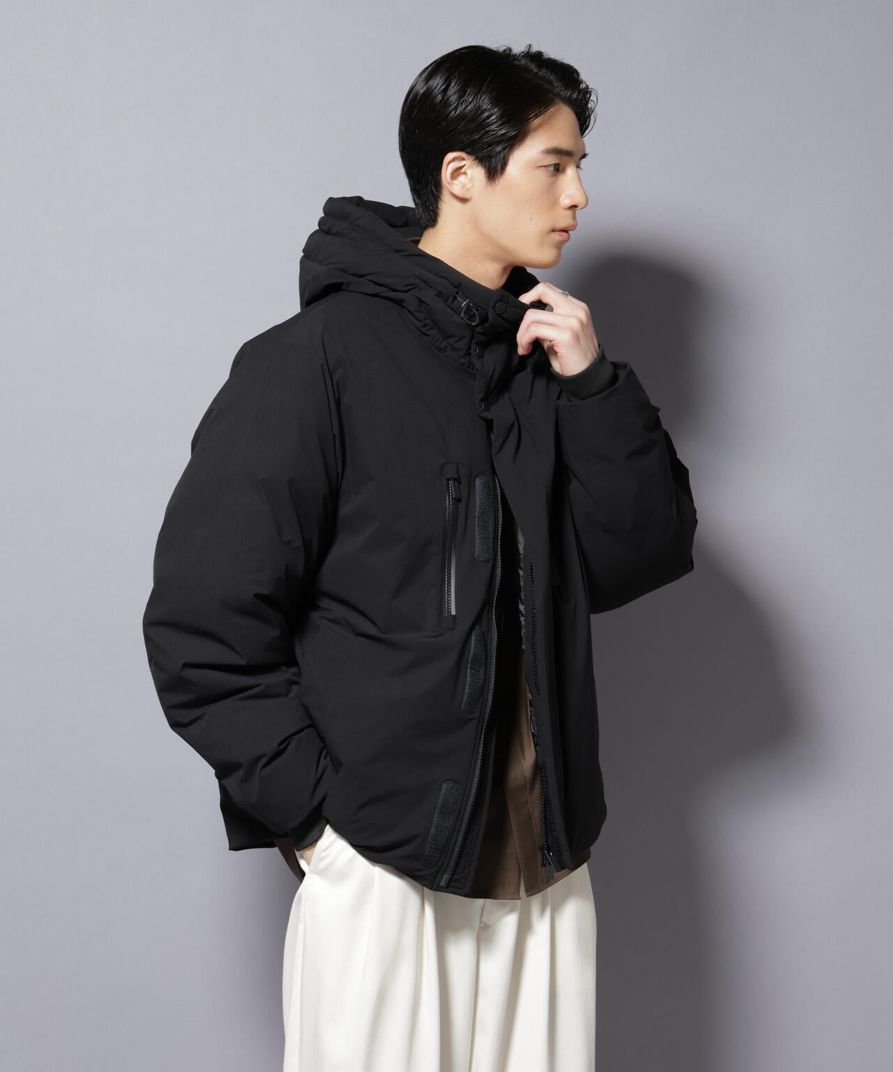 「西川ダウン(R)」SOLOTEXショートダウン