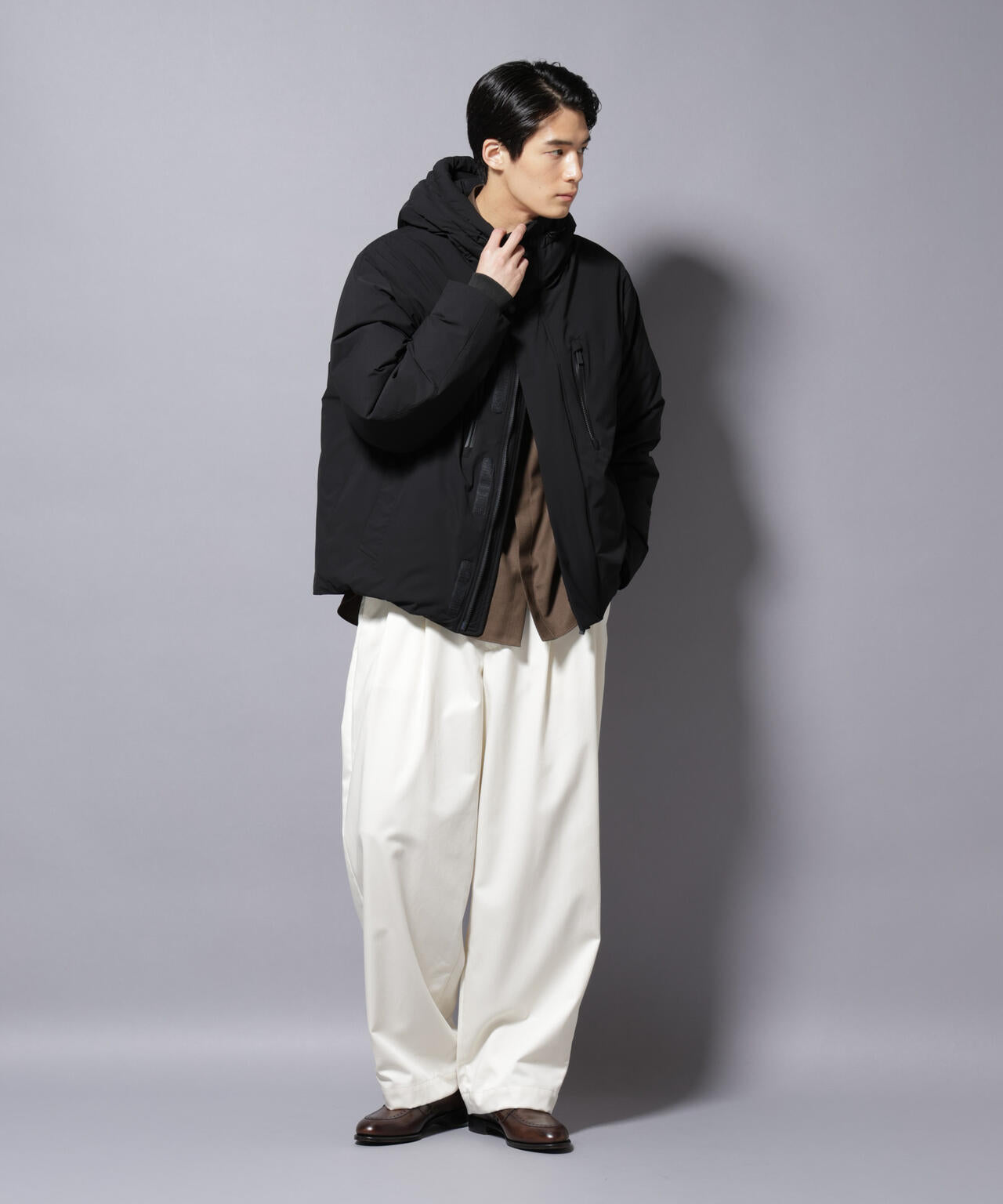 「西川ダウン(R)」SOLOTEXショートダウン