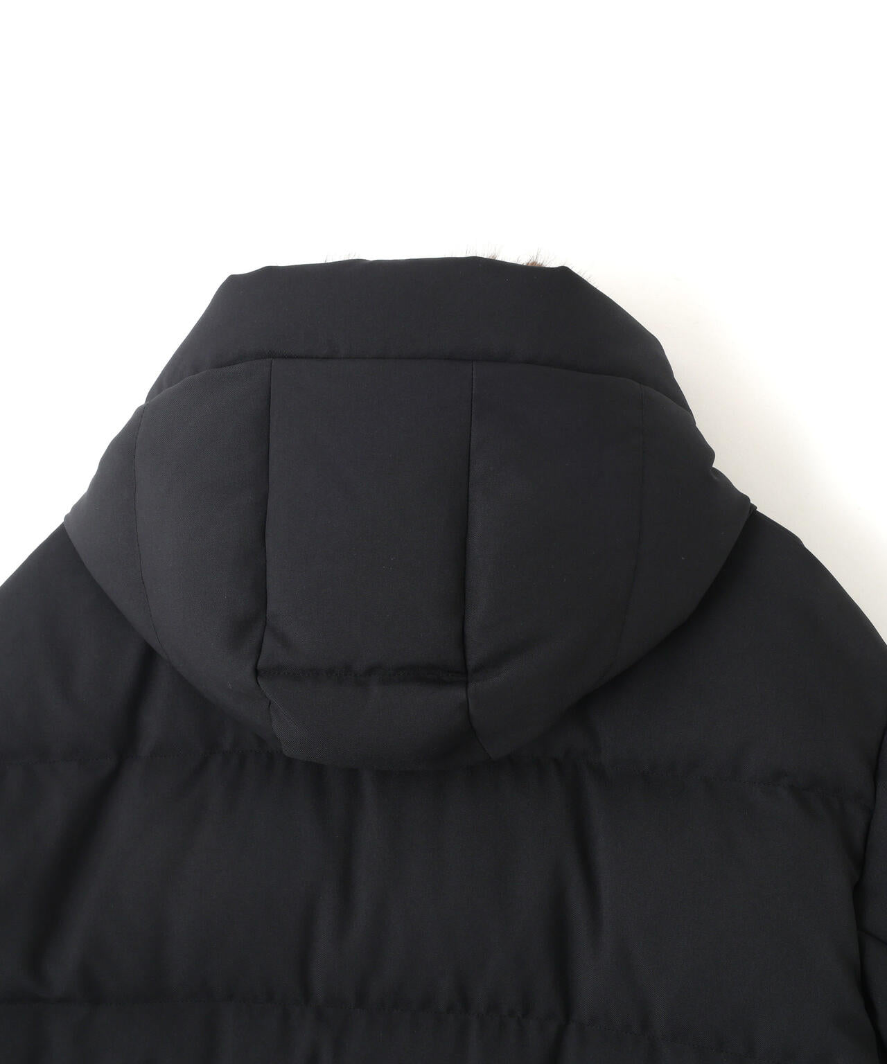 「西川ダウン(R)」フェイクファーカラーサージロングダウン