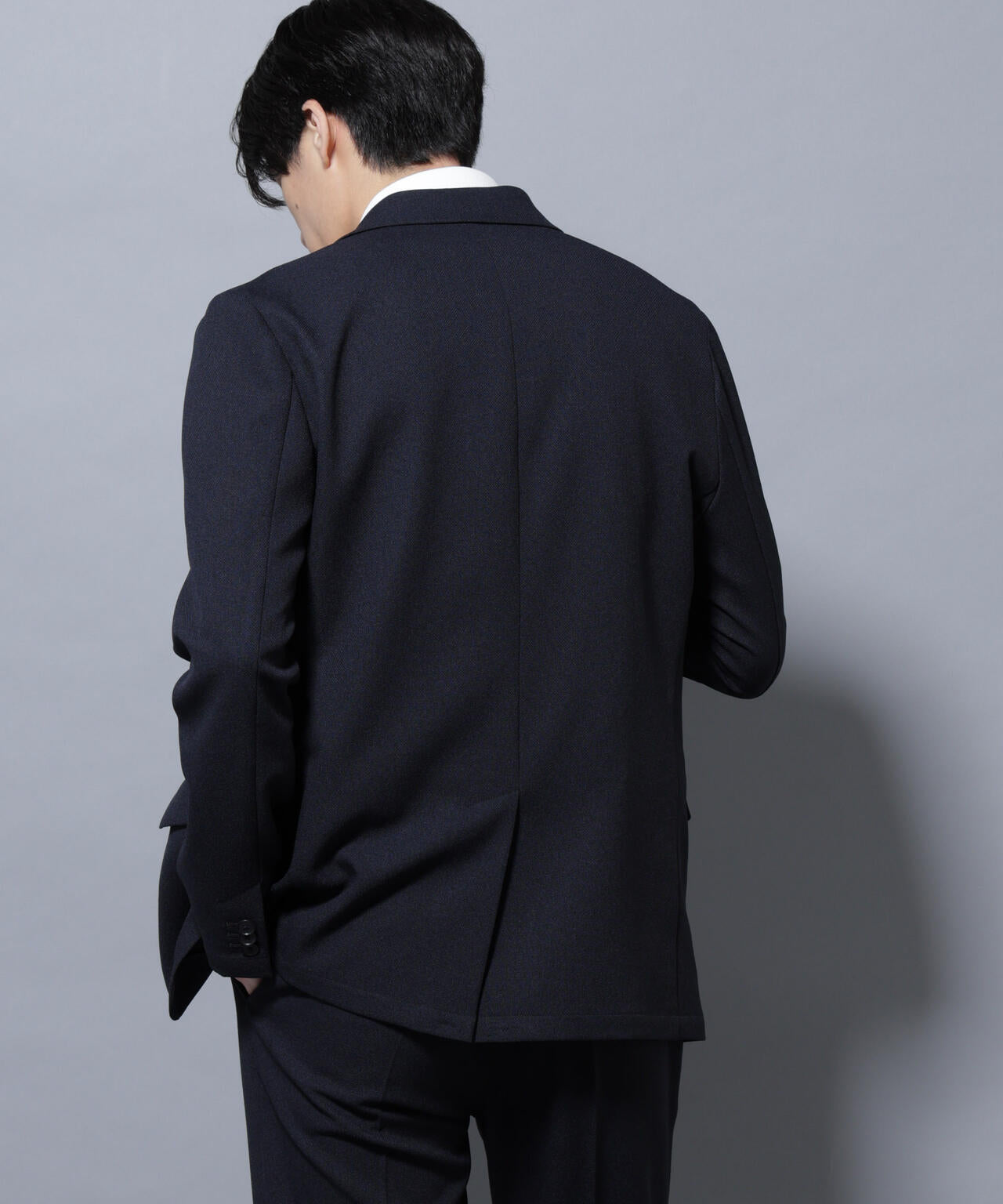 「Damerino」LANATEC(R)メランジオックスストレッチセットアップ