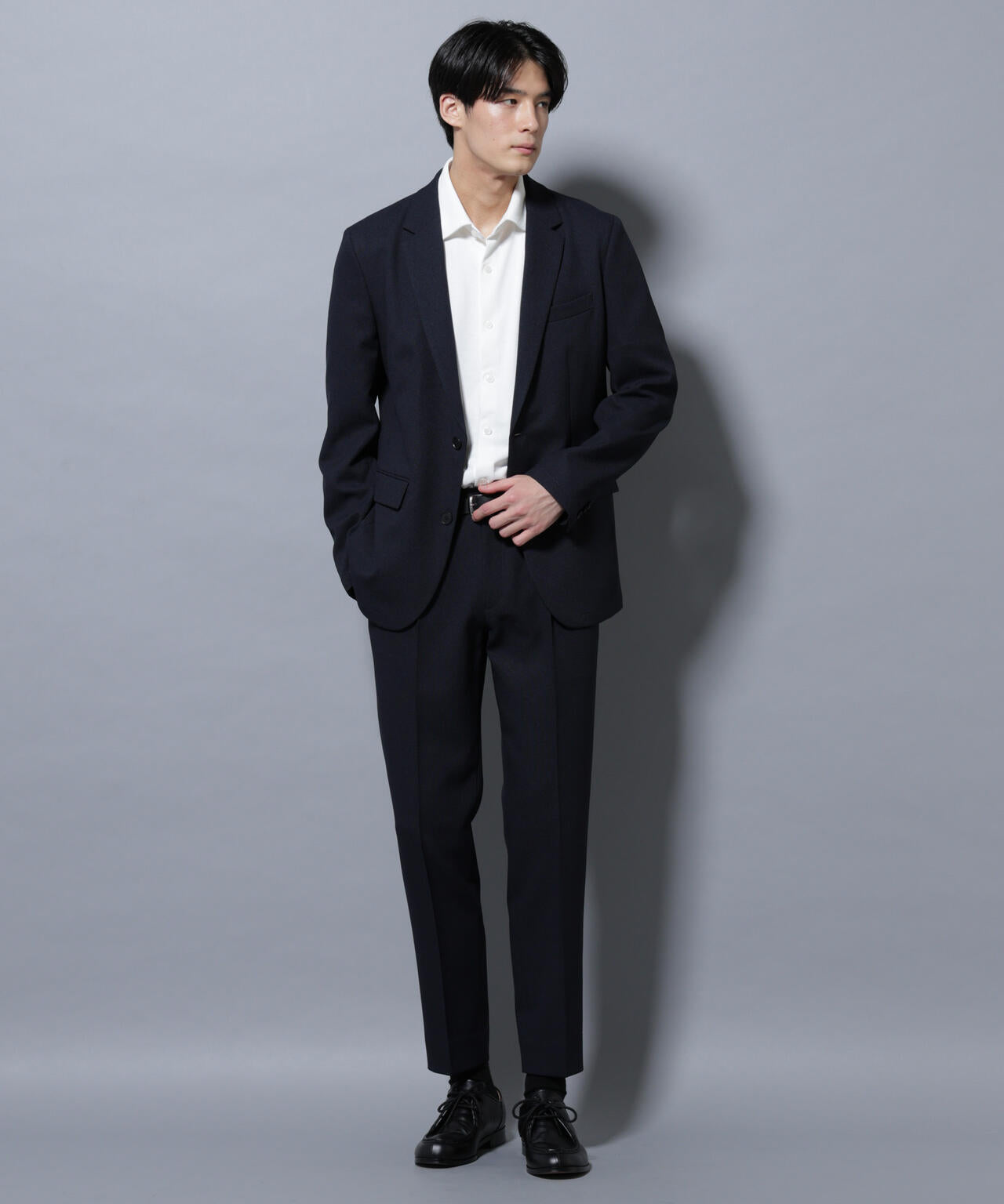 「Damerino」LANATEC(R)メランジオックスストレッチセットアップ