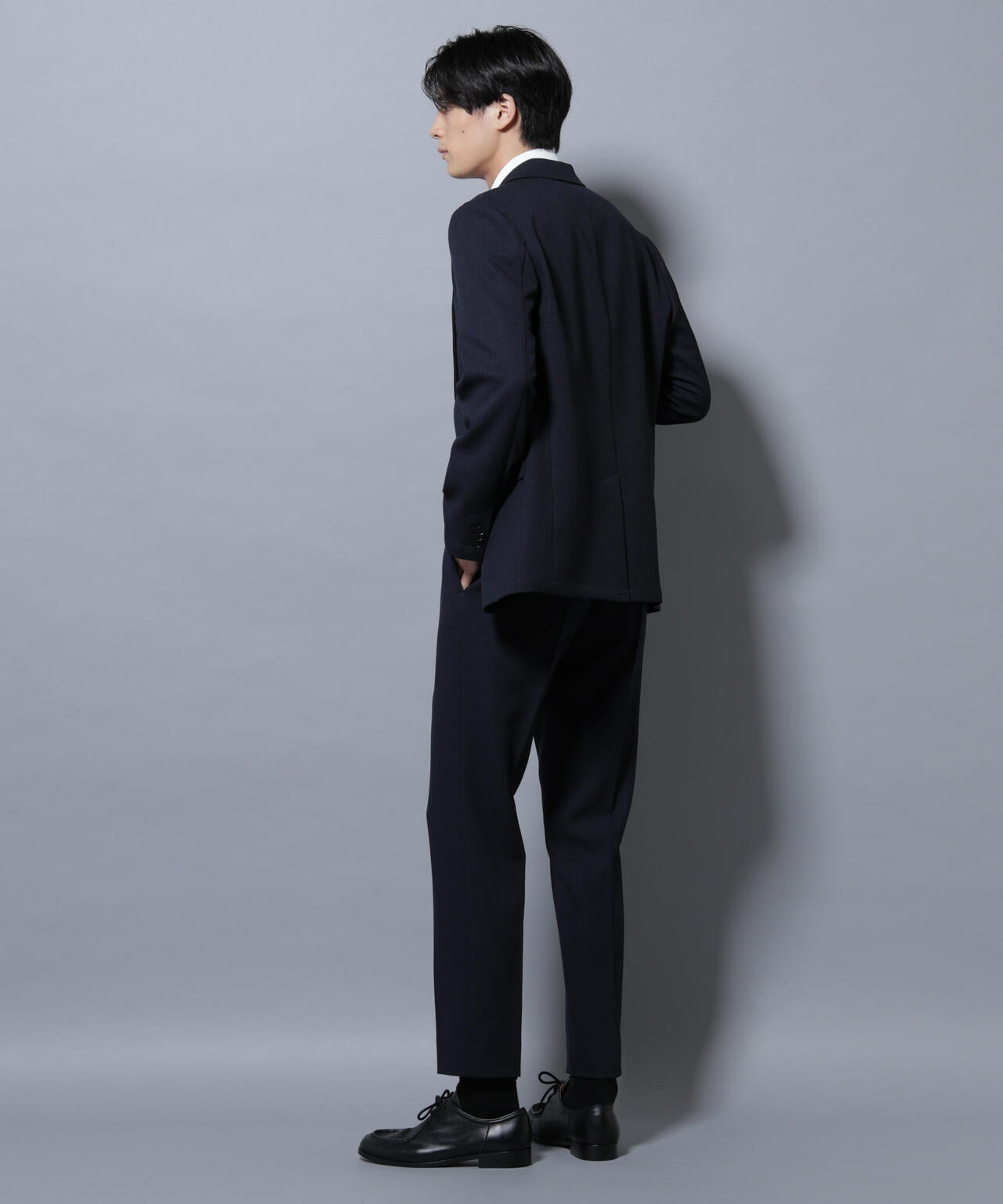 「Damerino」LANATEC(R)メランジオックスストレッチセットアップ