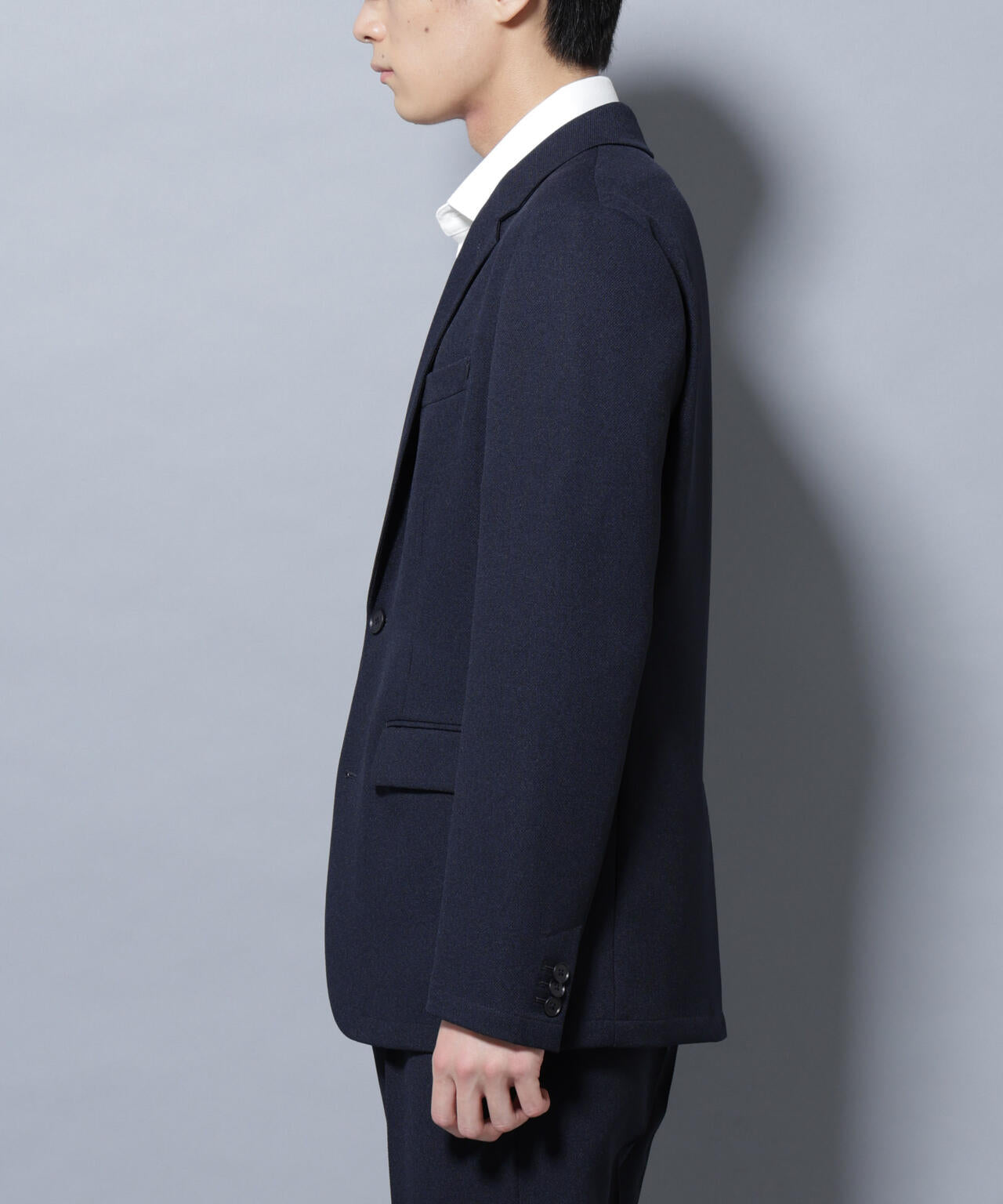 「Damerino」LANATEC(R)メランジオックスストレッチセットアップ