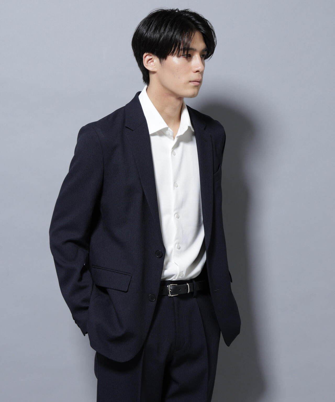 「Damerino」LANATEC(R)メランジオックスストレッチセットアップ