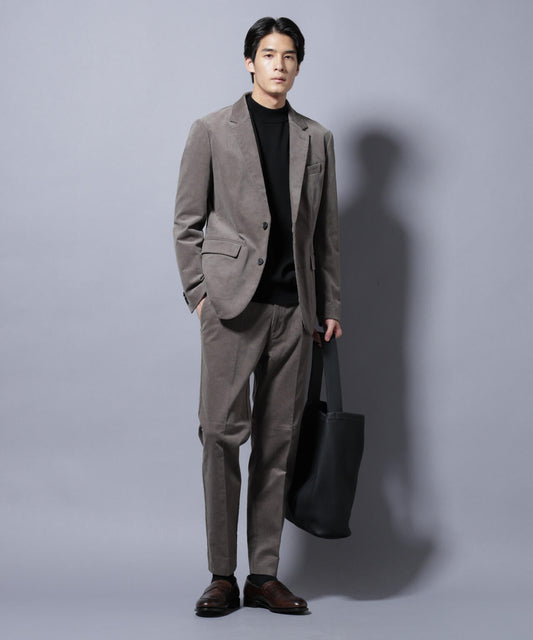 「Damerino」コットンコーデュロイストレッチセットアップ