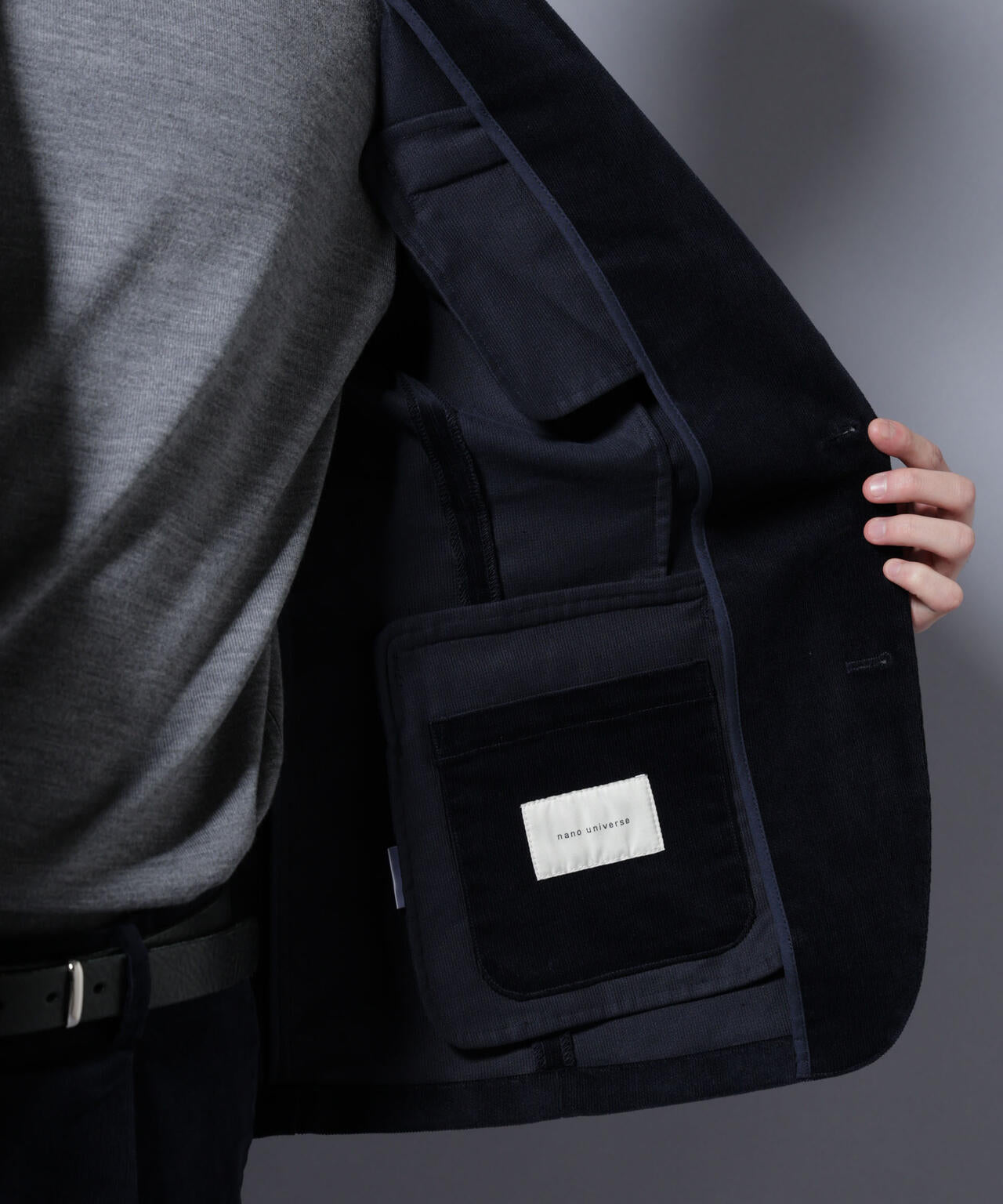 「Damerino」コットンコーデュロイストレッチセットアップ