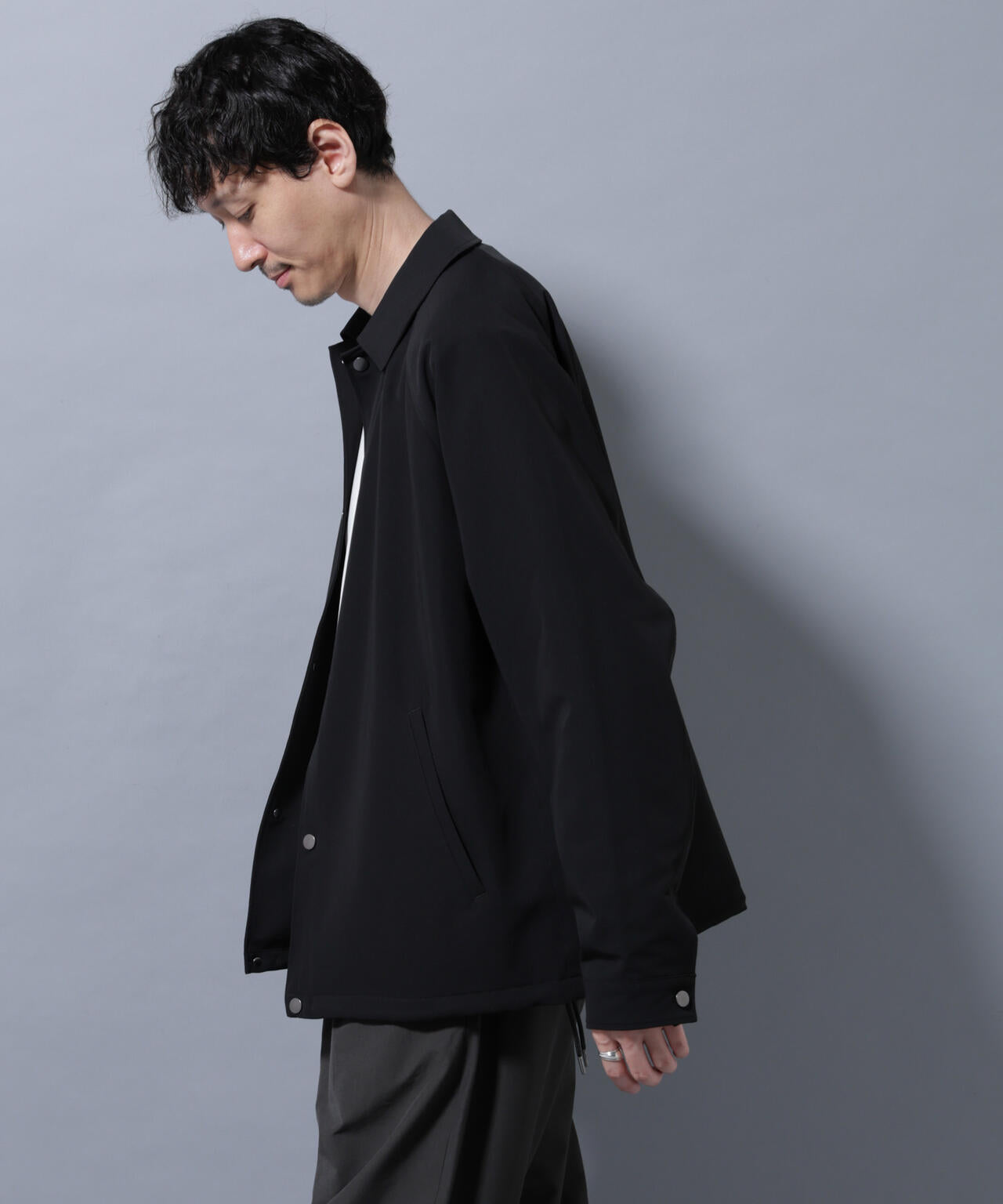 イタリアンドットリラックスコーチジャケット