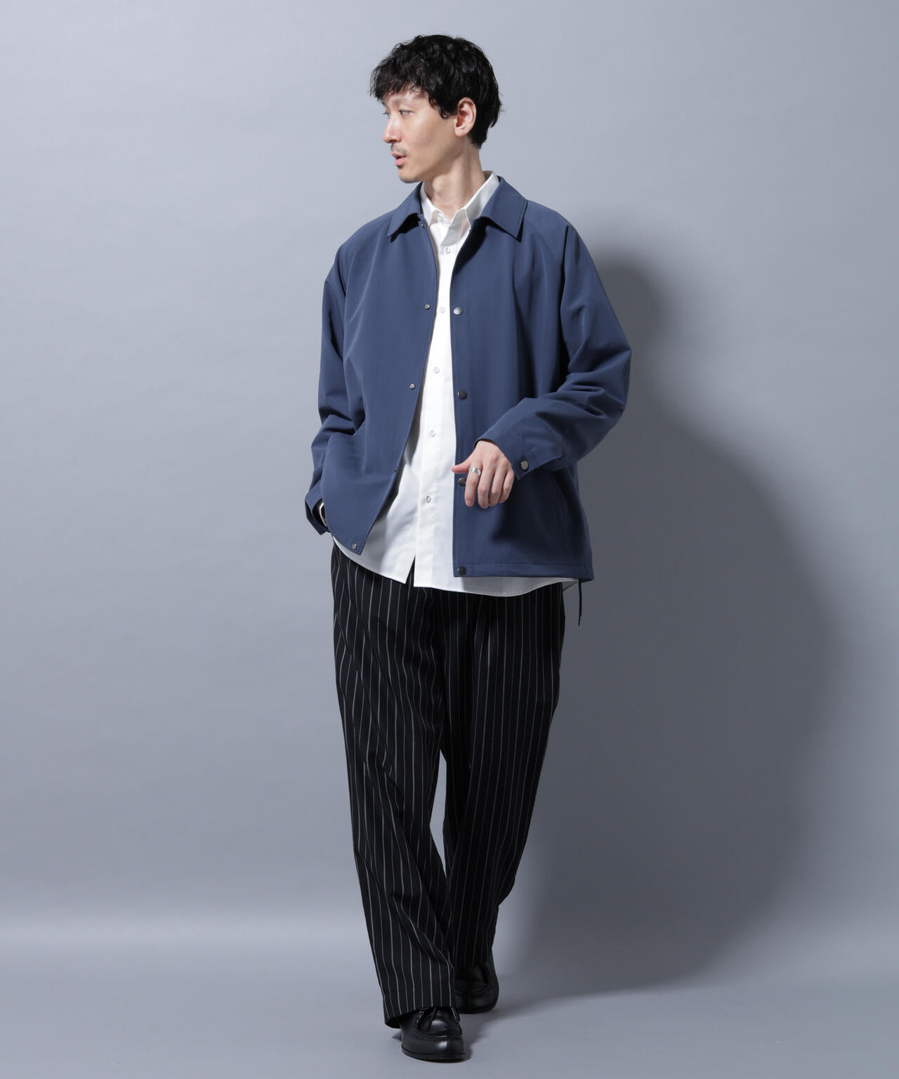 イタリアンドットリラックスコーチジャケット