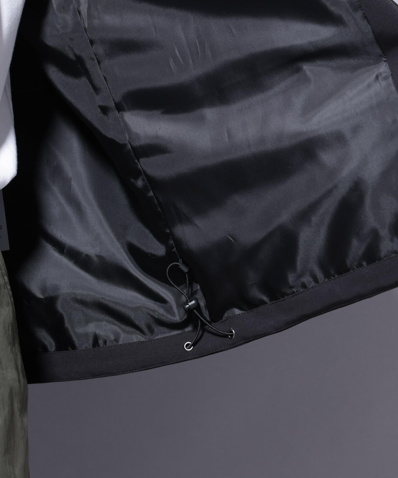 3レイヤーフーディブルゾン